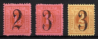 1887 Wiesbaden, Germany Local Post, Private City Mail