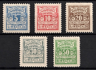 1891 Limbach, Germany Local Post, Private City Mail