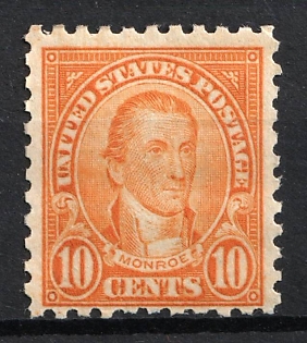 1925 10c Monroe, United States, USA (Orange)