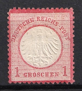 1872 1gr German Empire, Small Breast Plate, Germany