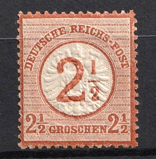 1874 2.5gr German Empire, Germany