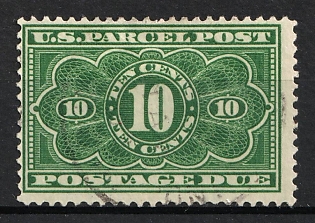 1913 10c United States, USA, Parcel Post Postage Due Stamp