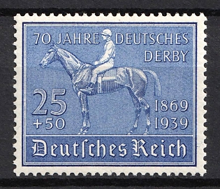 1939 25pf Third Reich, Germany (Full Set)