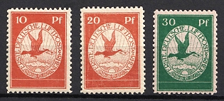 1912 German Empire, Germany, Airmail (Full Set)