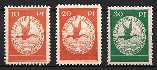 1912 German Empire, Germany, Airmail (Full Set)