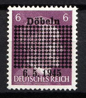 1946 Dobeln, Germany Local Post