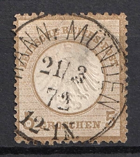 1872 5gr German Empire, Small Breast Plate, Germany