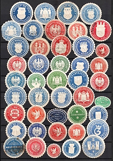 Germany, Seal Stamps Collection