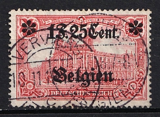 1916-18 1f 25c Belgium, German Occupation, Germany (Signed)