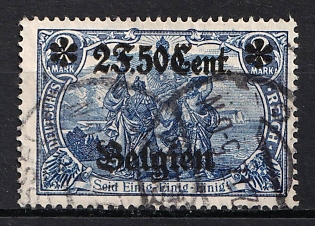 1916-18 2f 50c Belgium, German Occupation, Germany (Signed)