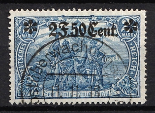 1916 2f 50c Western Lands, German Occupation, Germany (Signed)