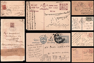 British India, Stock of Postal Stationery Cards and Postcards
