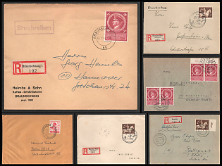 1933-1945 Commemorative Propaganda Postmark Covers Collection, Third Reich Nazi Germany