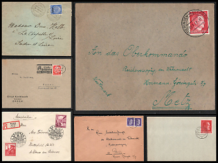 1933-1945 Commemorative Propaganda Postmark Covers Collection, Third Reich Nazi Germany