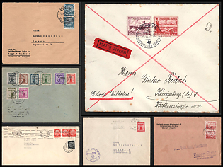 1933-1945 Commemorative Propaganda Postmark Covers Collection, Third Reich Nazi Germany
