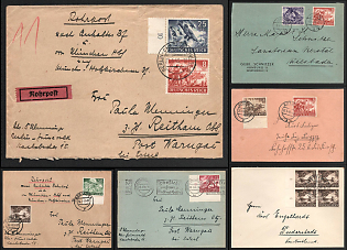 1933-1945 Commemorative Propaganda Postmark Covers Collection, Third Reich Nazi Germany