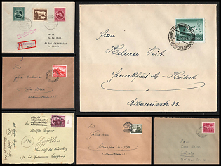 1933-1945 Commemorative Propaganda Postmark Covers Collection, Third Reich Nazi Germany