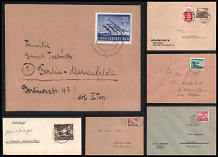 1933-1945 Commemorative Propaganda Postmark Covers Collection, Third Reich Nazi Germany