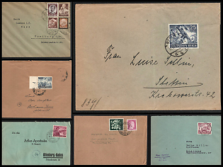 1933-1945 Commemorative Propaganda Postmark Covers Collection, Third Reich Nazi Germany