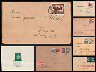 1933-1945 Commemorative Propaganda Postmark Covers Collection, Third Reich Nazi Germany