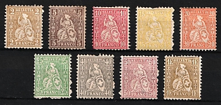 1881 Switzerland (Full Set)