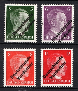 1945 Meissen, Germany Local Post (Full Set, Signed)