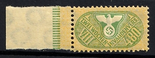 1933-1945 Invalidenvers Two Weeks, Third Reich Nazi Germany Revenue Stamp