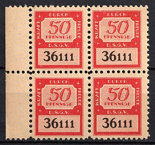 1933-1945 Strength through Joy, Third Reich Nazi Germany Revenue Stamp