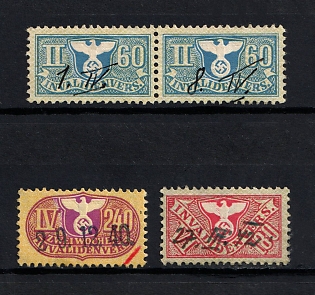 1933-1945 Invalidens' Money, Third Reich Nazi Germany Revenue Stamp