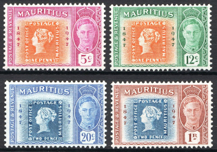 1948 Mauritius British Empire (Full Set)