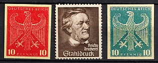 1933-1945 'German Empire', Third Reich Nazi Germany Propaganda Label Stamp