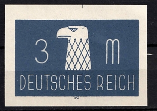 1933-1945 'German Empire', 1921 Essay 'Eagle's Head' Postage Issue MNH, Third Reich Nazi Germany Propaganda Label Stamp