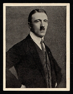 1933-1945 'Adolf Hitler and His Path to Great Germany', Adolf Hitler, Third Reich Nazi Germany Propaganda Label Stamp