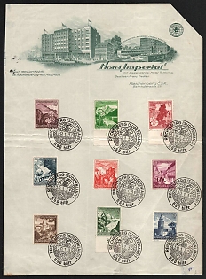 1939 'German Empire', Souvenir Sheet, Third Reich Nazi Germany Propaganda