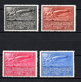 1933 'International Postal Stamps Exhibition Vienna 1933', Worldwide Propaganda