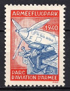 1940 'Army Airplane Parc D'aviation D'armee', Worldwide Propaganda