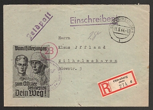 1944 'From Hitler Youth to Army Officer Your Path!', Propaganda Cover, Third Reich Nazi Germany