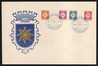 1941 Bohemia and Moravia 'Star' Coat of Arms, Propaganda Cover, Third Reich Nazi Germany