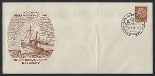 1937 'Colonial Stamp Exhibition', Propaganda Cover, Third Reich Nazi Germany