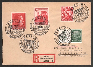 1939 'Munich, Freedom of the Armed Forces', Commemorative Propaganda Postmark Cover, Third Reich Nazi Germany
