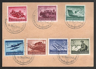 1940 'May 18, 1940, Greater German Empire', Commemorative Propaganda Postmark Cover, Third Reich Nazi Germany