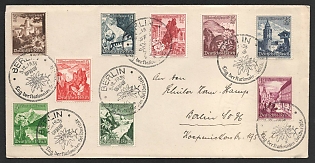 1938 'Berlin Day of National Solidarity', Commemorative Propaganda Postmark Cover, Third Reich Nazi Germany