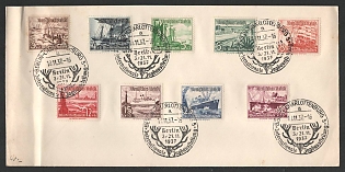 1937 'Berlin, Charlottenburg International Jagdbaustellung', Commemorative Propaganda Postmark Cover, Third Reich Nazi Germany