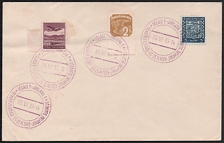 1939 'Iglau Festival Jihlavske Festivities', Commemorative Propaganda Postmark Cover, Third Reich Nazi Germany