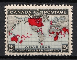 1898 2c Dominion of Canada, British Colonies