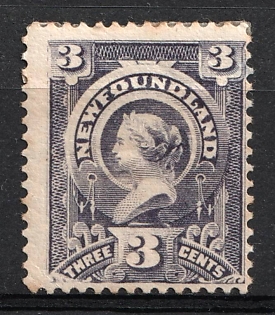 1898 3c Newfoundland, Canada, British Colonies