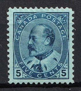 1903 5c Dominion of Canada, British Colonies