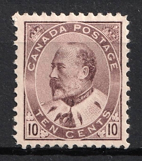 1903 10c Dominion of Canada, British Colonies