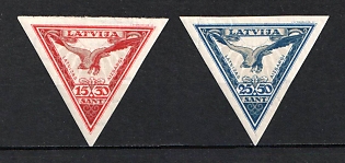 1932 Latvia, Airmail (Imperforate)