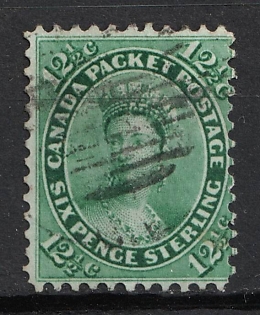 1859 12.5c Quebec, Canada, British Colonies